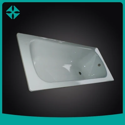 Vasca da bagno da incasso in acciaio inossidabile CE Vasca da bagno smaltata in acciaio usata semplice