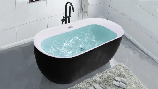 Bagno SPA per adulti Sanitari moderni Vasca da bagno indipendente in acrilico a temperatura costante